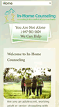 Mobile Screenshot of inhomecounselingforseniors.com